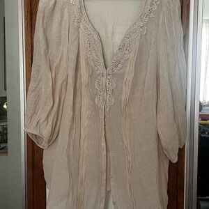 Spense Cream Lace Blouse